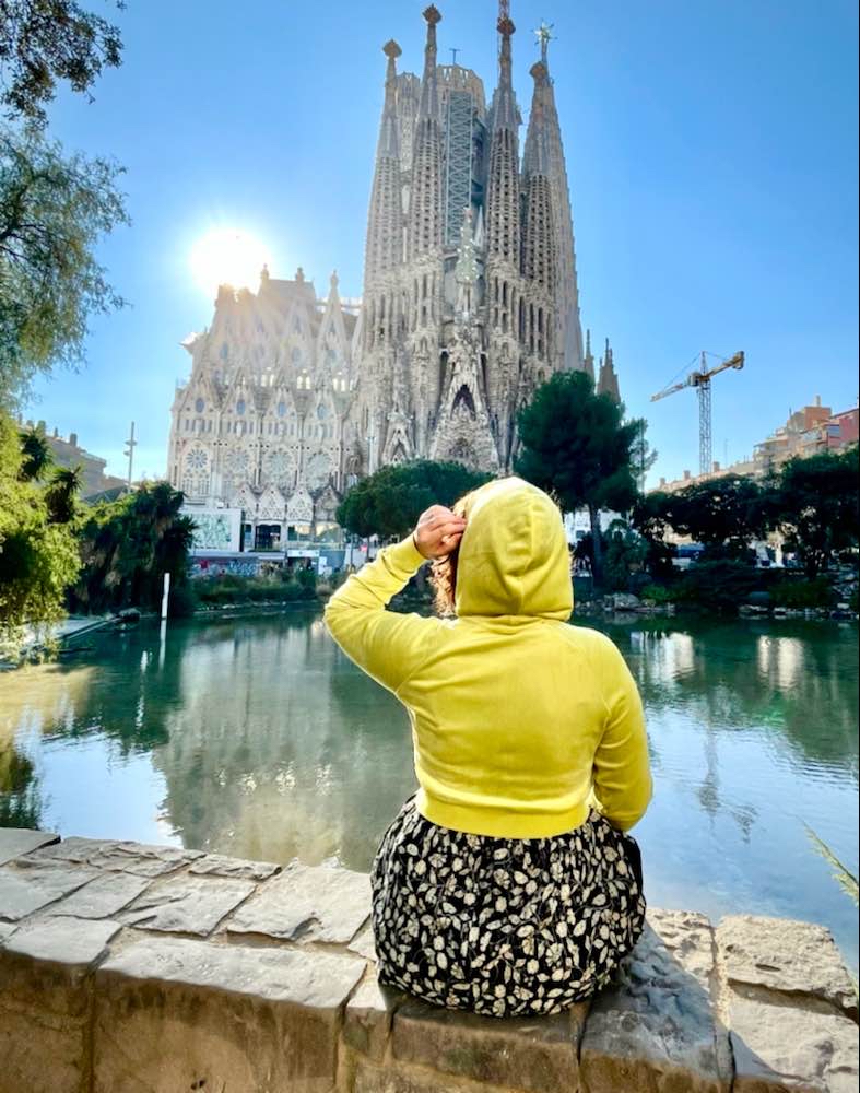 Street Walk In Barcelona