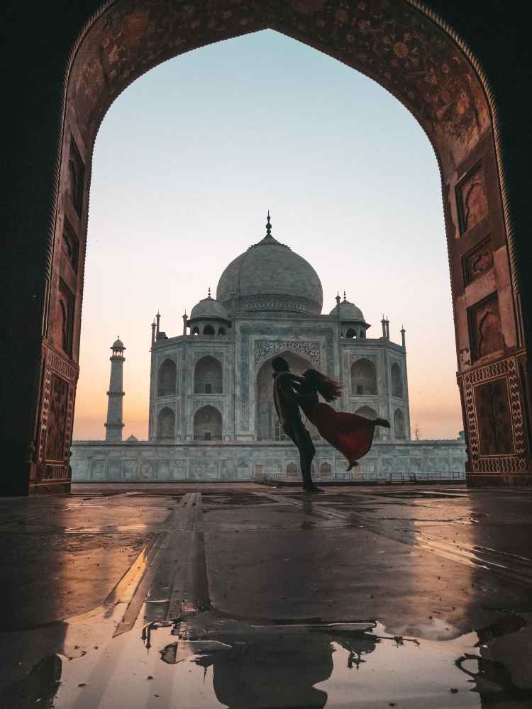India from Mumbai to Agra