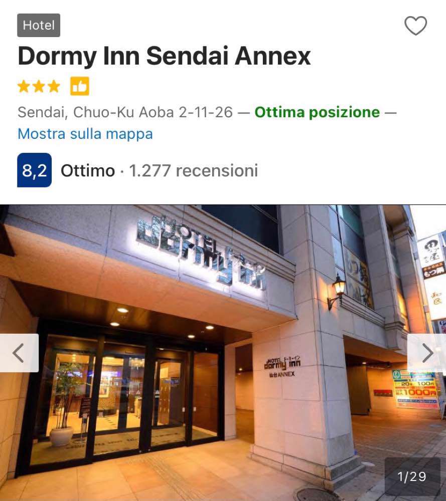 Sendai, Dormy Inn Sendai ANNEX