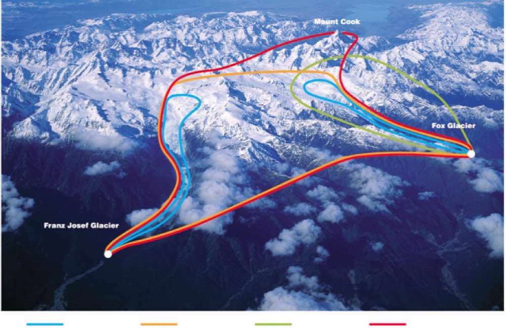 Franz Josef, The Helicopter Line Franz Josef Glacier