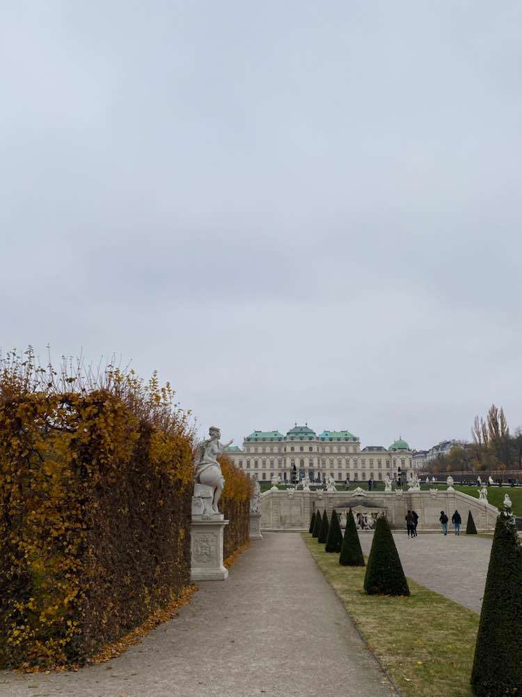 Wien, Belvedere Schlossgarten
