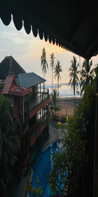 Kovalam, Uday Samudra Beach Hotel