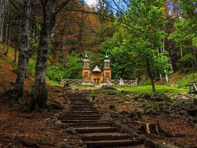 Lake Bled,  Russian Chapel 
