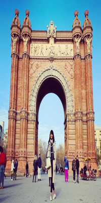 Barcelona, Triumphal Arch (Arco del Triunfo)