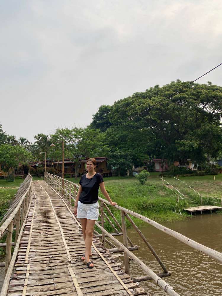 Pai, Pai Bamboo Bridge (สะพานไม้ไผ่ปาย)