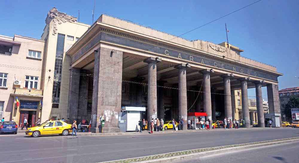 Bucharest, North Railway Station Neighborhood