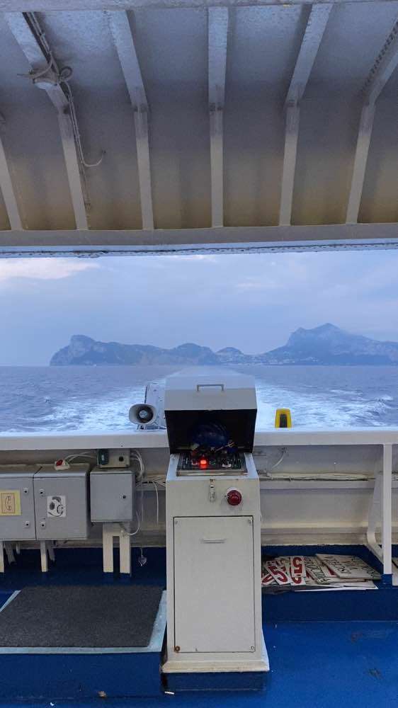 Capri, Ferry from Capri to Naples