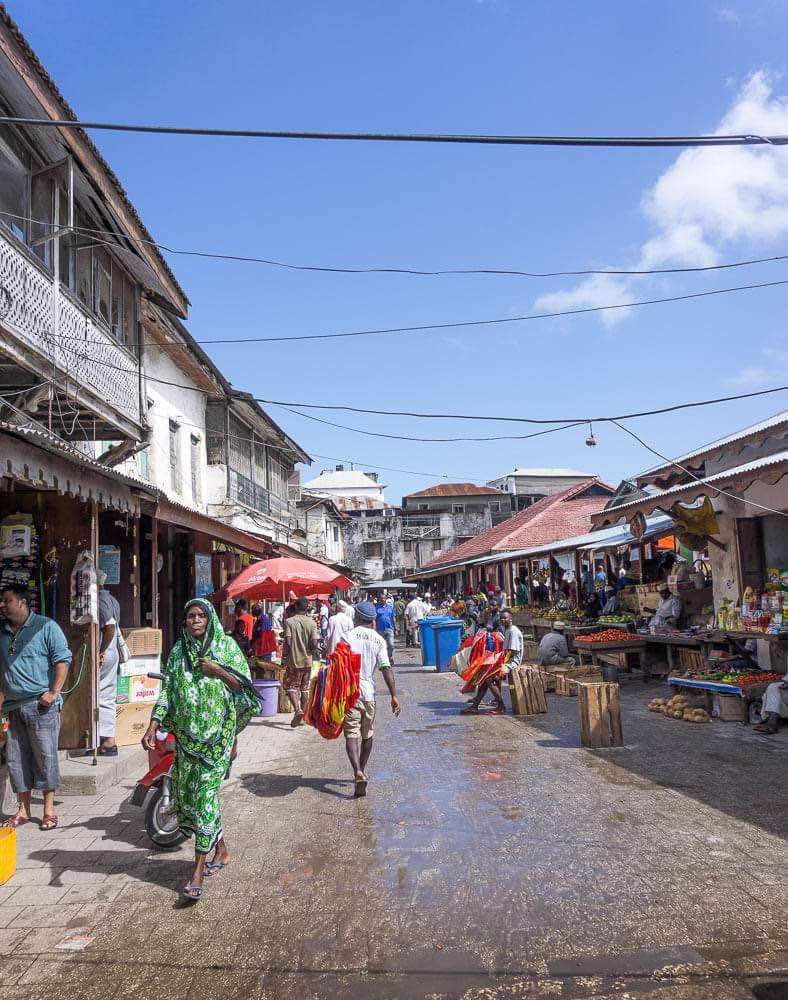 Zanzibar, Market Street