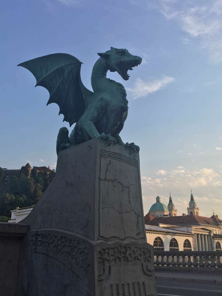 Ljubljana, Pont des Dragons