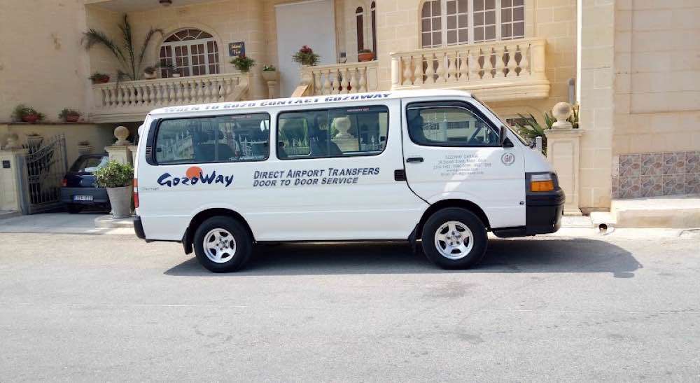 Gozo, GOZOWAY Direct Airport Transfer , cab and minibus service in Gozo