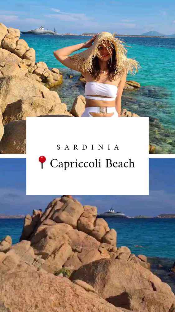 Capriccioli, Capriccioli beach (East)