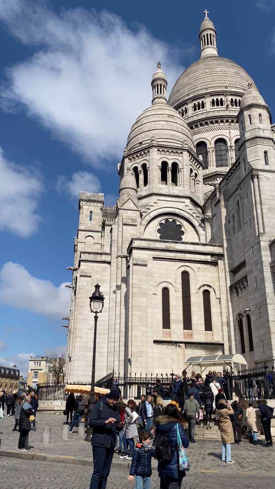 Paris, The Basilica of the Sacred Heart of Paris
