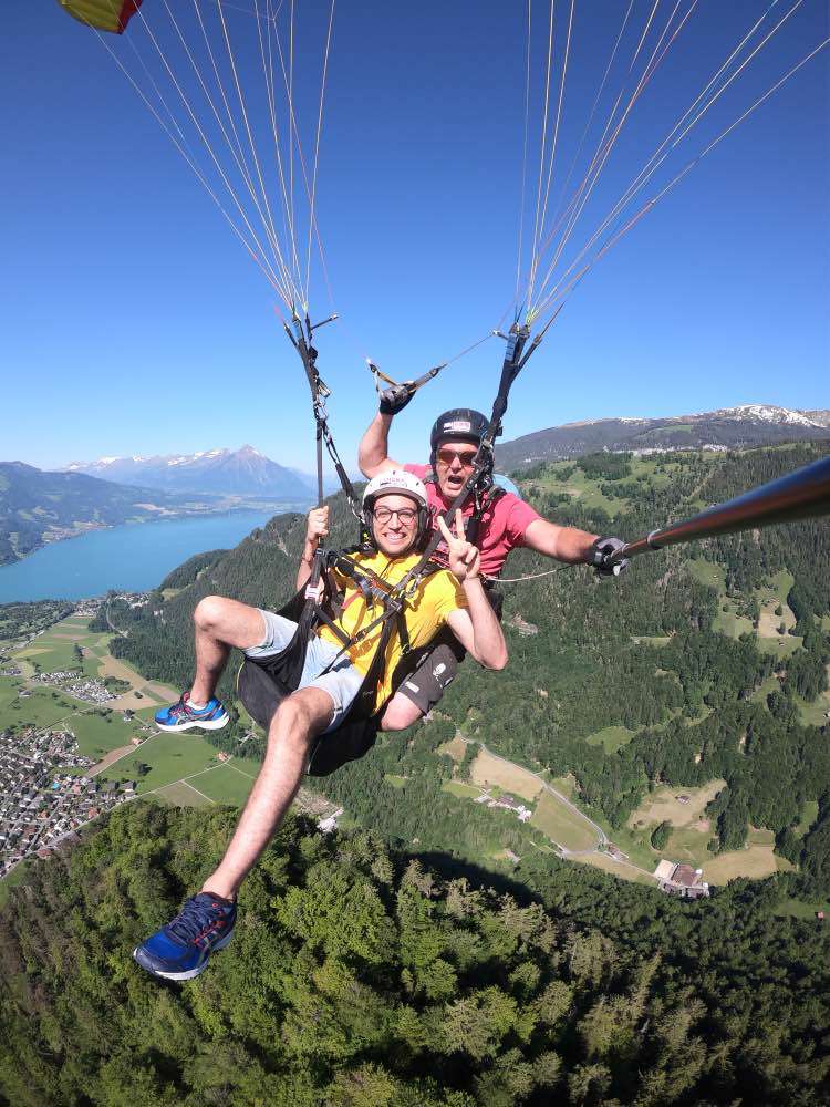 Jungfrau , Paragliding Interlaken