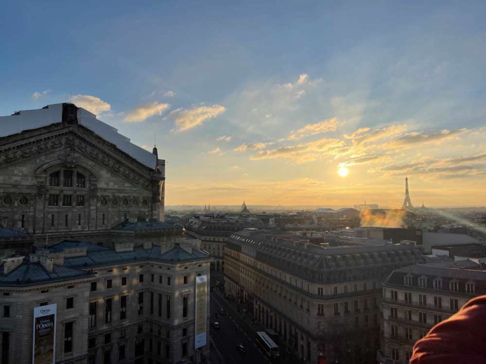 Paris, Terrasse des Galeries Lafayette