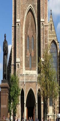 Delft, Oude Kerk and Nieuwe Church