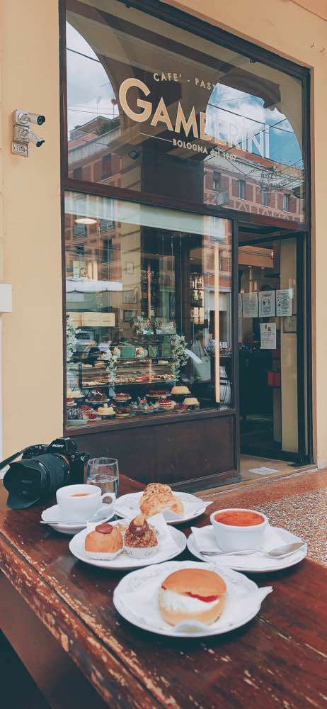 Bologna, Café Pastry Gamberini