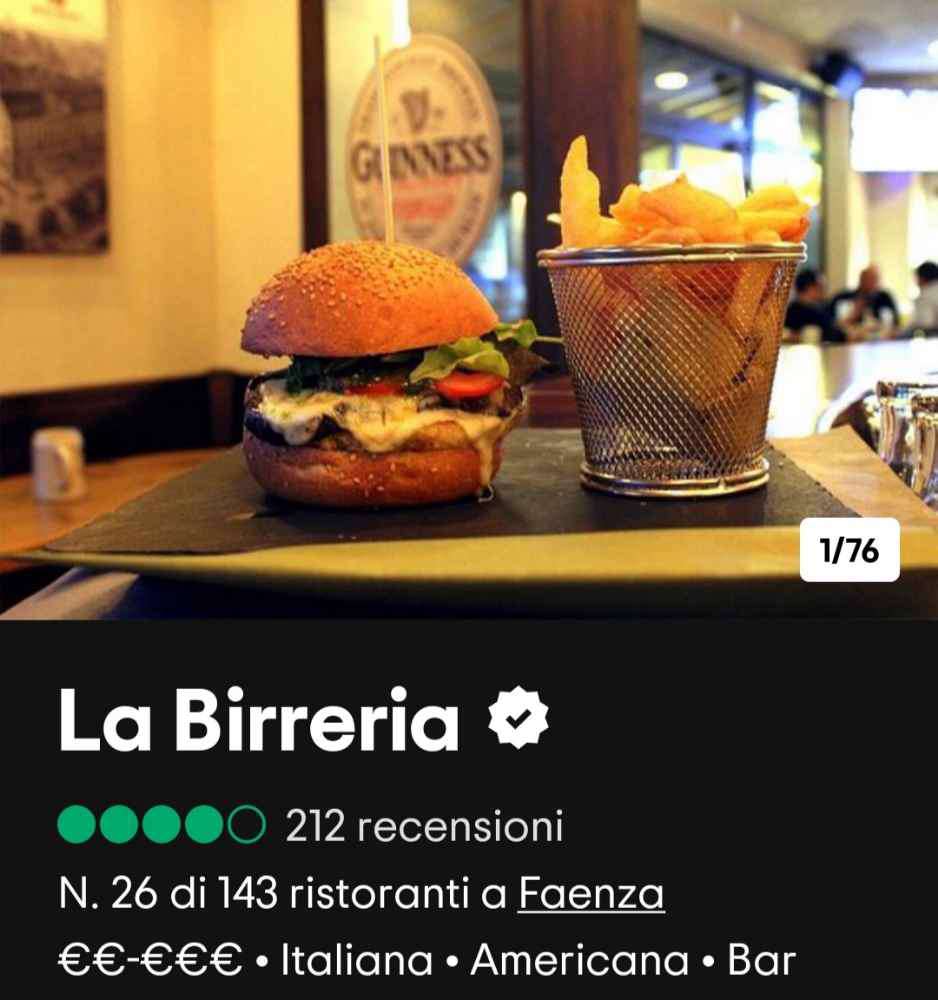 Faenza, La Birreria