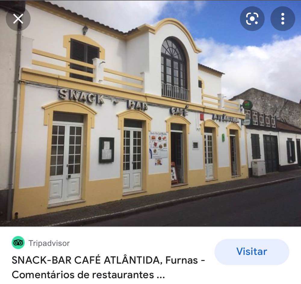 Furnas, Snack-Bar Café Atlântida