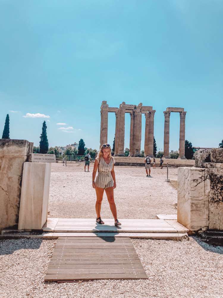 Athens, Temple of Olympian Zeus