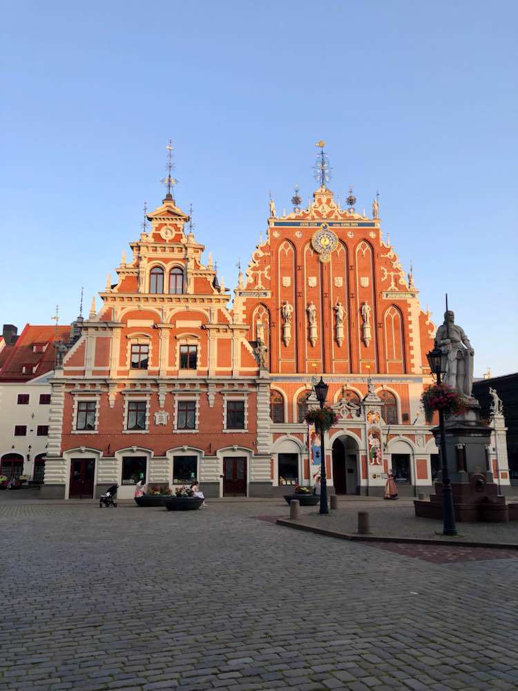 Riga, The Town Hall Square (Rātslaukums)