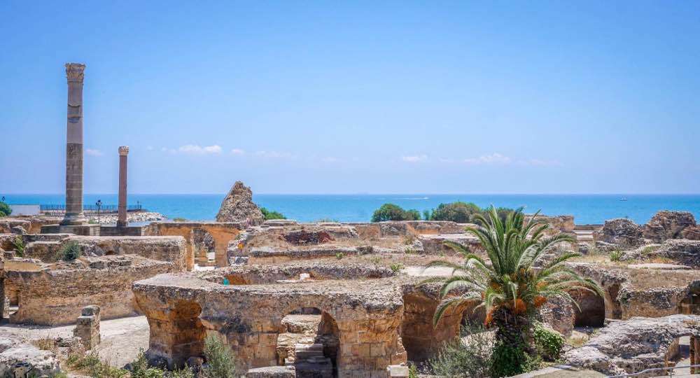 Site archéologique de Carthage, Baths of Antoninus