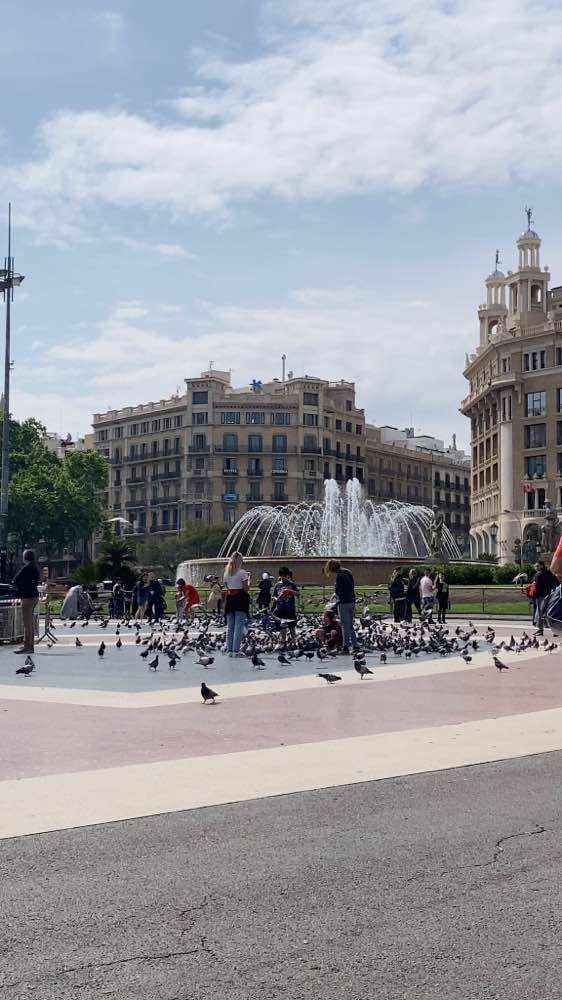 Barcelona, Plaça de Catalunya