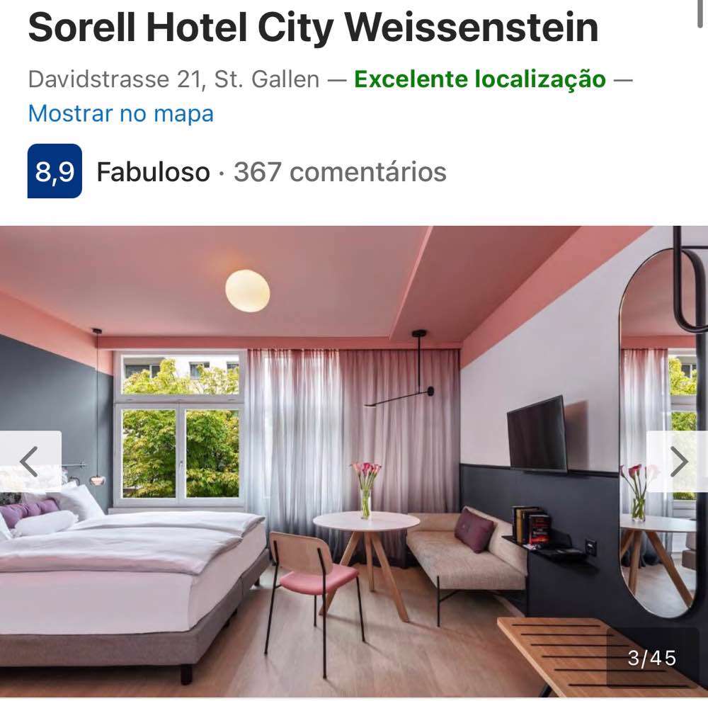 St. Gallen, Sorell Hotel City Weissenstein