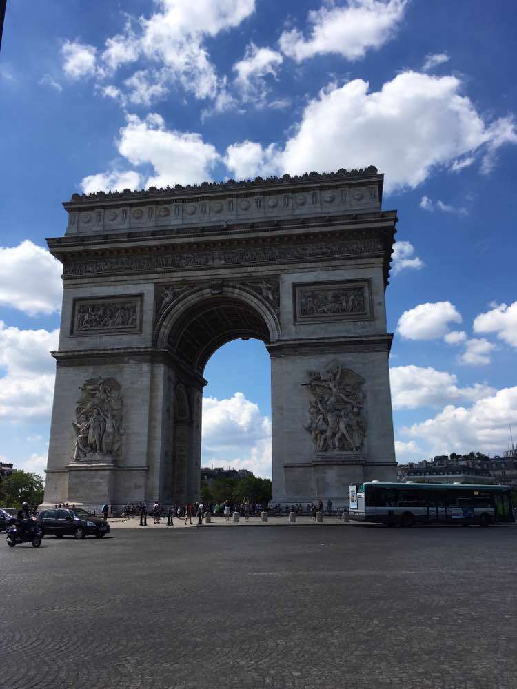 Paris, Arc de Triomphe (Arc de Triomphe de l'Étoile)