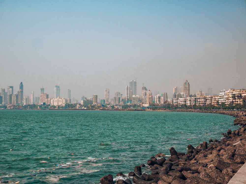 Mumbai, Marine Drive Beach