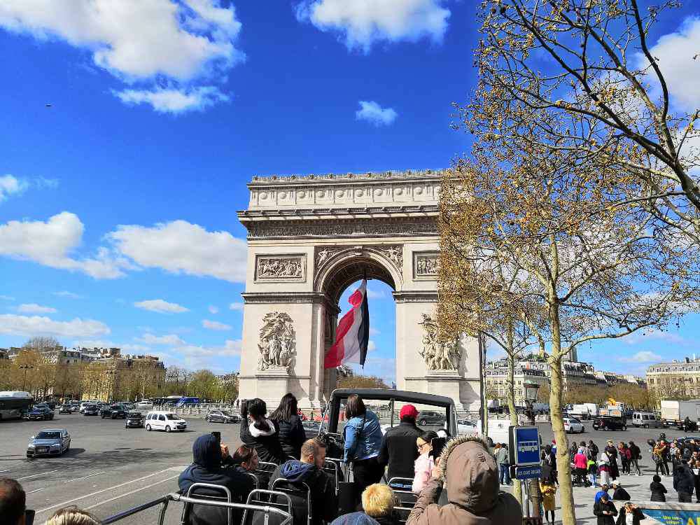 Paris, L'Arc de Triomphe de l'Etoile