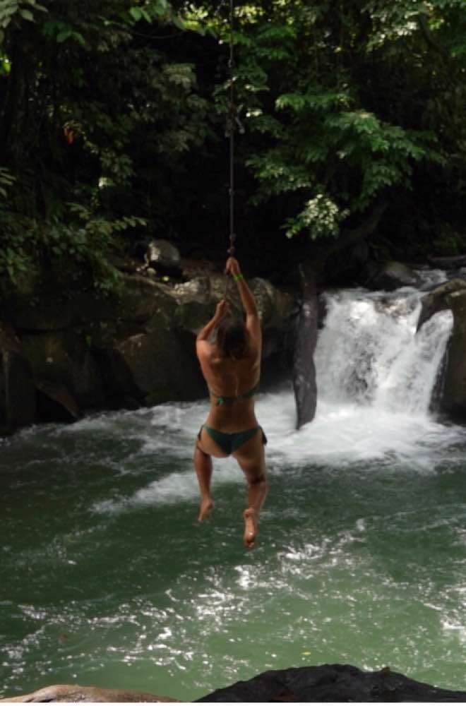 Río Fortuna, El Salto (Rope Swing)