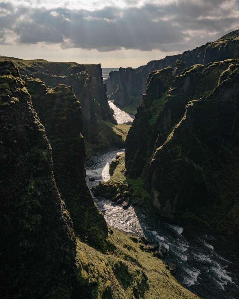 Kirkjubæjarklaustur, Fjaðrárgljúfur Canyon