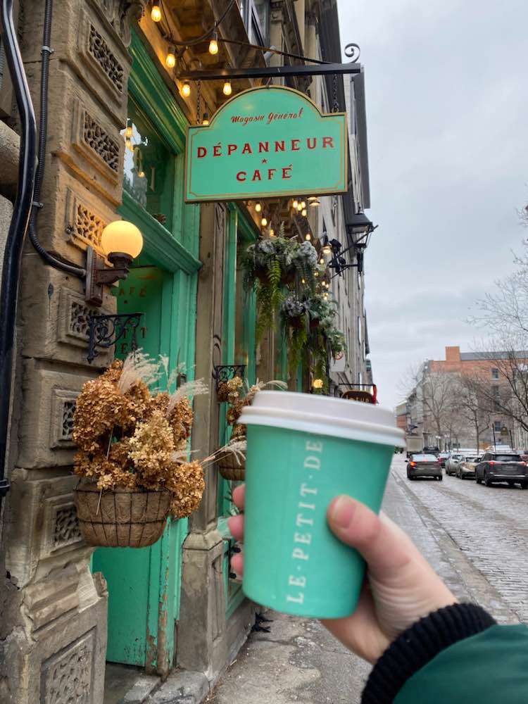 Montréal, Le Petit Dep - Café et épicerie fine