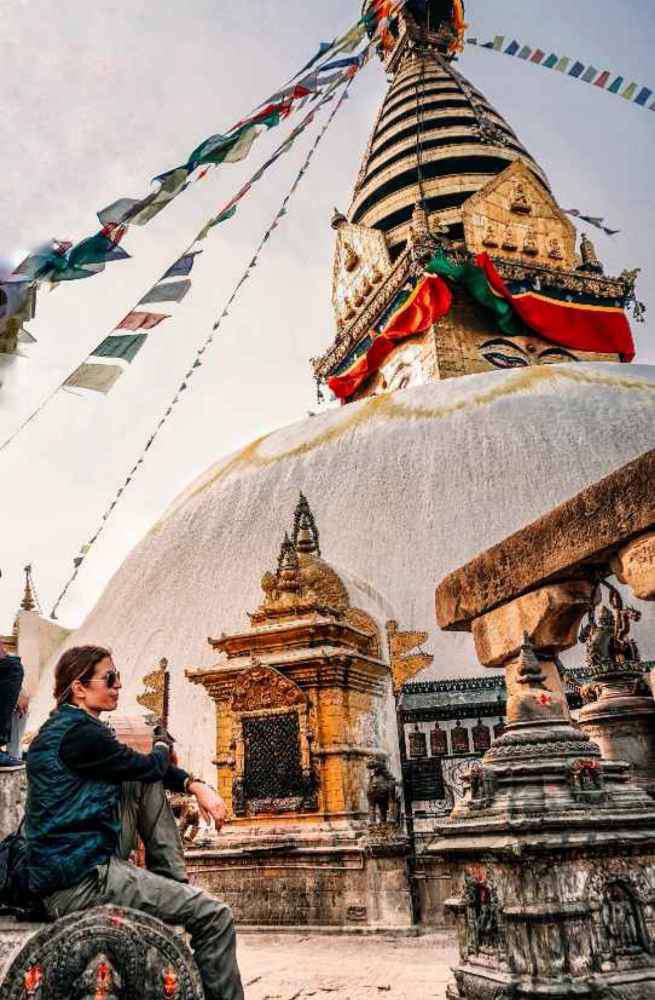 Swayambhunath Stupa, Swayambhu Stupa