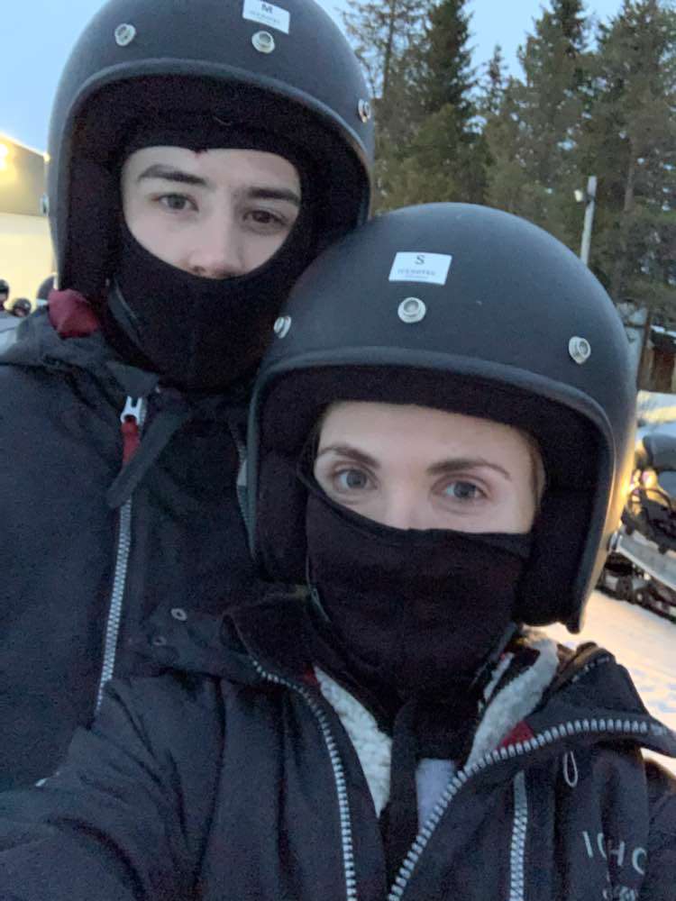 Kiruna, Snowmobiling