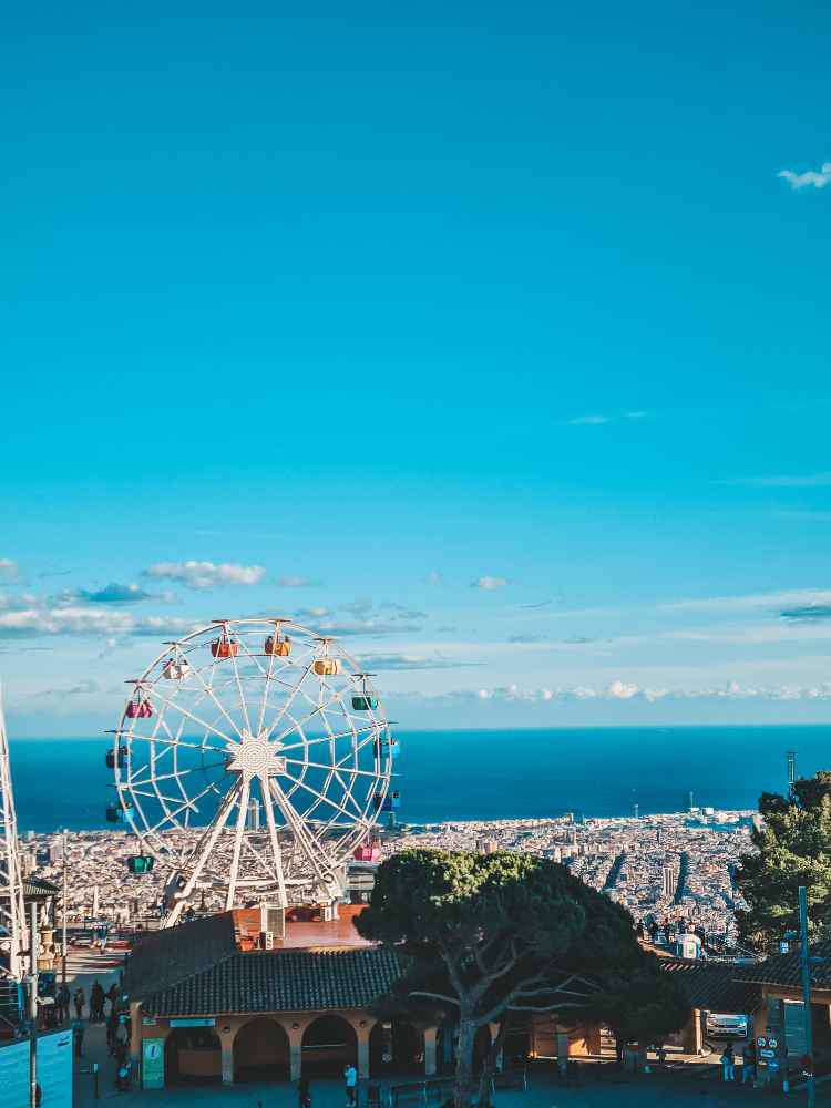 Barcelona, Tibidabo Panoramic Area