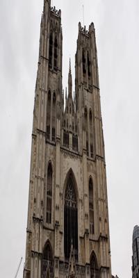 Brussels , Cathedral of St. Michael and St. Gudula