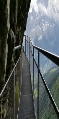 Jungfraujoch,  Cliff Walk
