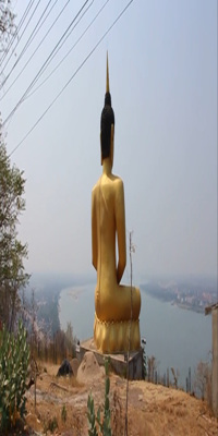 Pakse, Golden Buddha