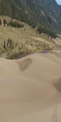 Colorado, Great Sand Dunes Visitor Center