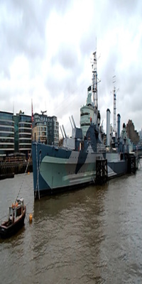 London , HMS Belfast Royal Navy Ship