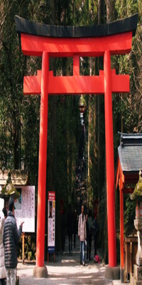 Hakone , Hakone Shrine and the Peace Shrine Gate
