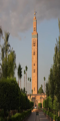 	Marrakech, Koutoubia Mosque and Gardens