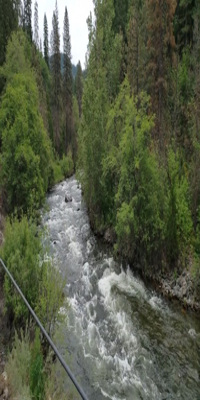 Shasta County, Mossbrae Falls 
