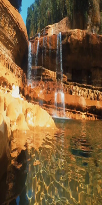 Cherrapunji , Nohkalikai Waterfalls