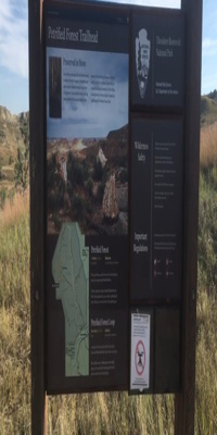 Theodore Roosevelt National Park	, Petrified Forest Loop Trail