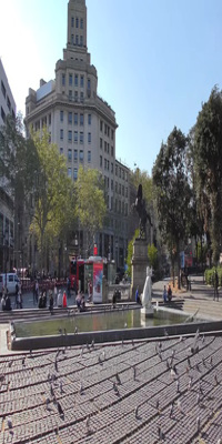 Barcelona,  Plaza de Catalunya