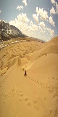 Colorado, Sand Sledding