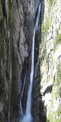 Lake Bohinj, Savica Waterfall