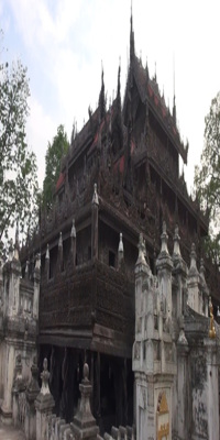 Mandalay, Shwenandaw Monastery
